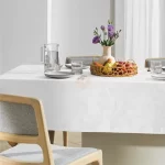 Toalha de Mesa Karsten Sempre Limpa Urban Branco